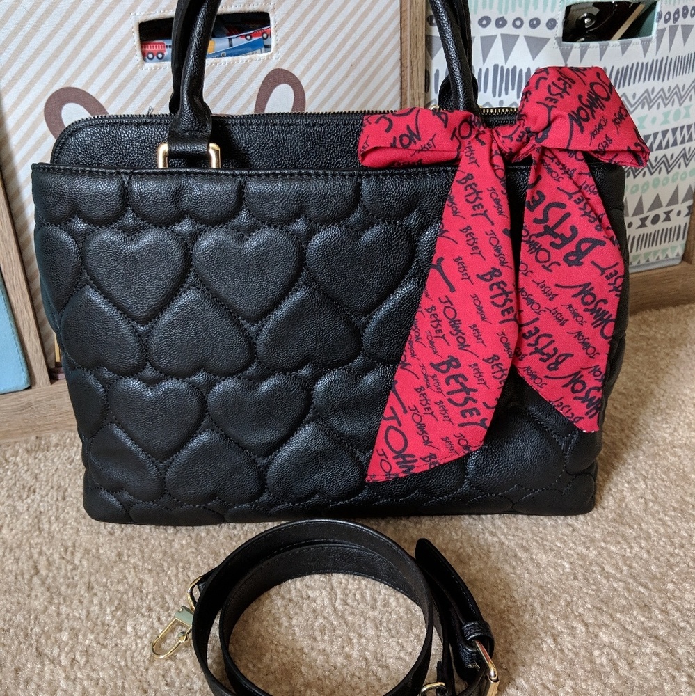 Large Betsey Johnson satchel